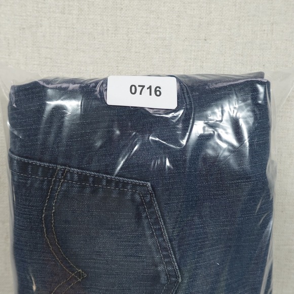 Levis 559 Jeans Blue Mens 40x32 Regular Fit Cotton Denim Mid Rise Straught Leg - Picture 12 of 12